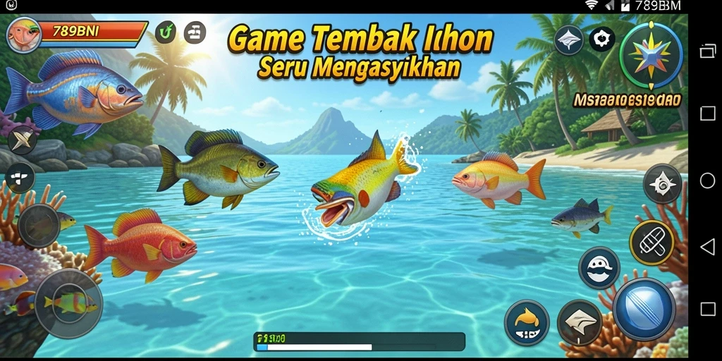 Gameplay seru menembak ikan di 789BNI.