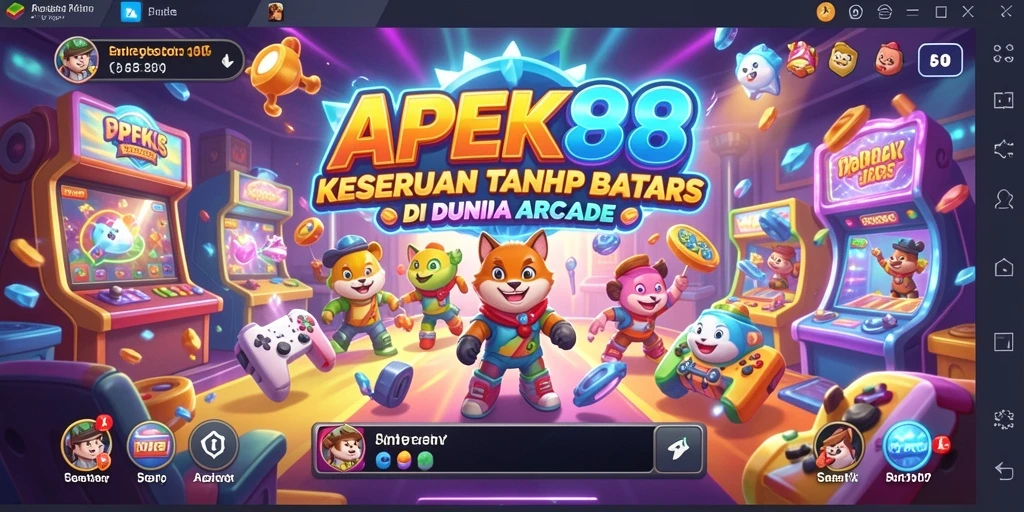 Gameplay seru dan menantang di APEK88 dengan grafis menawan.