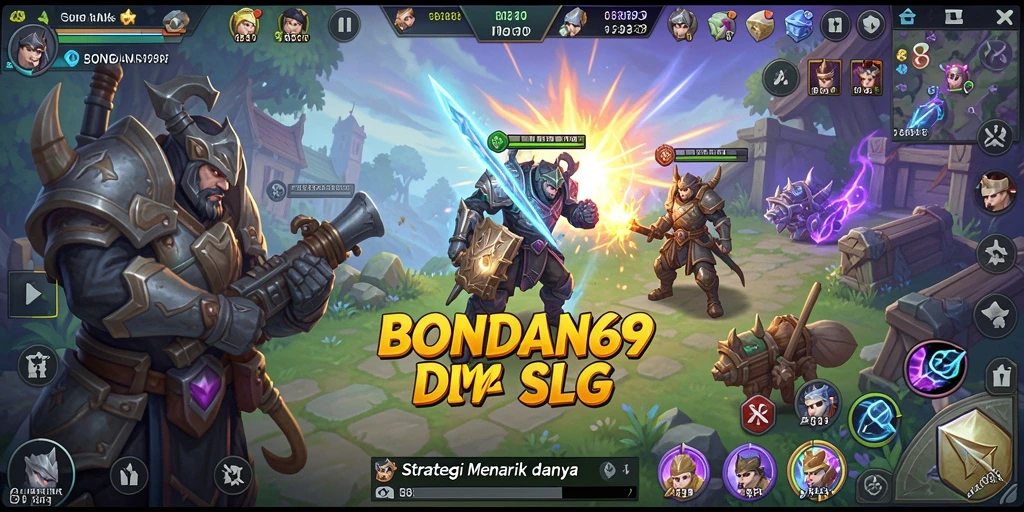 Tampilan permainan BONDAN69 yang seru dan penuh strategi.