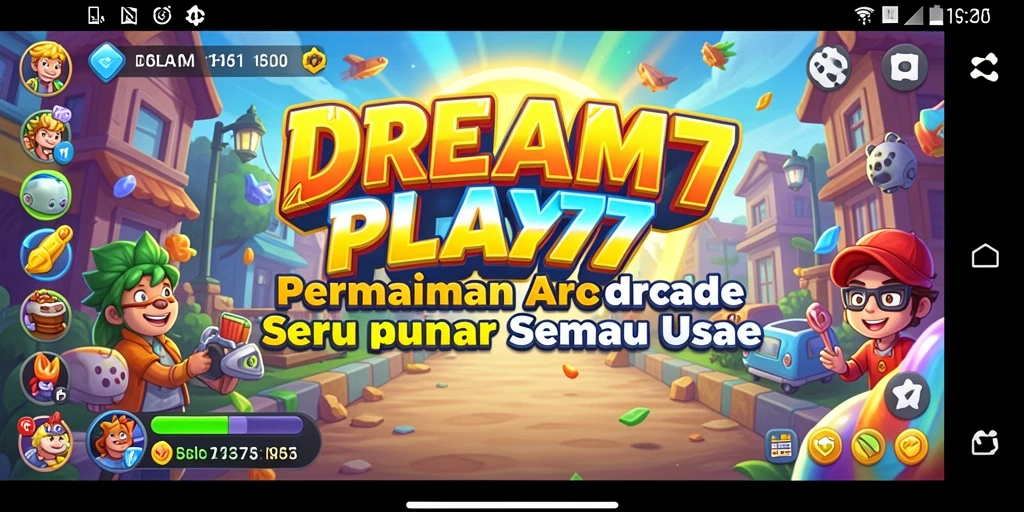 Tampilan gameplay seru dengan grafis menawan dari DREAMPLAY77.
