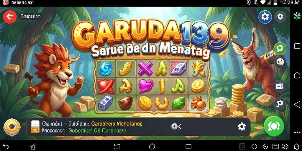 Tangkapan layar GARUDA138 menunjukkan gameplay Puzzle yang menantang.