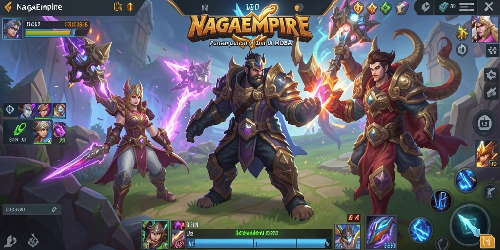 Gameplay seru dan strategi mendalam permainan NAGAEMPIRE.