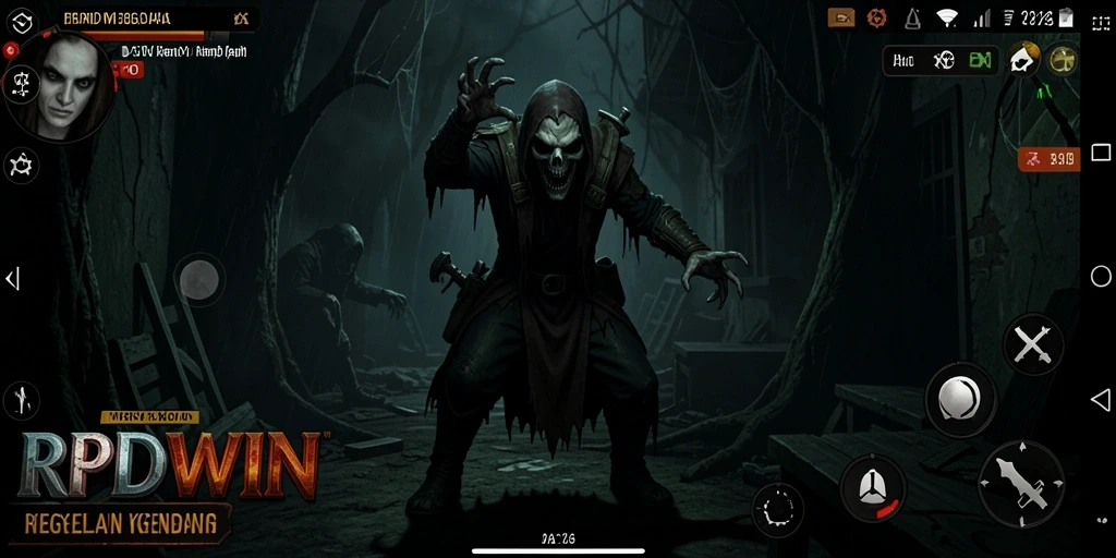 Screenshot RPIDWIN dengan tampilan gameplay yang menegangkan.