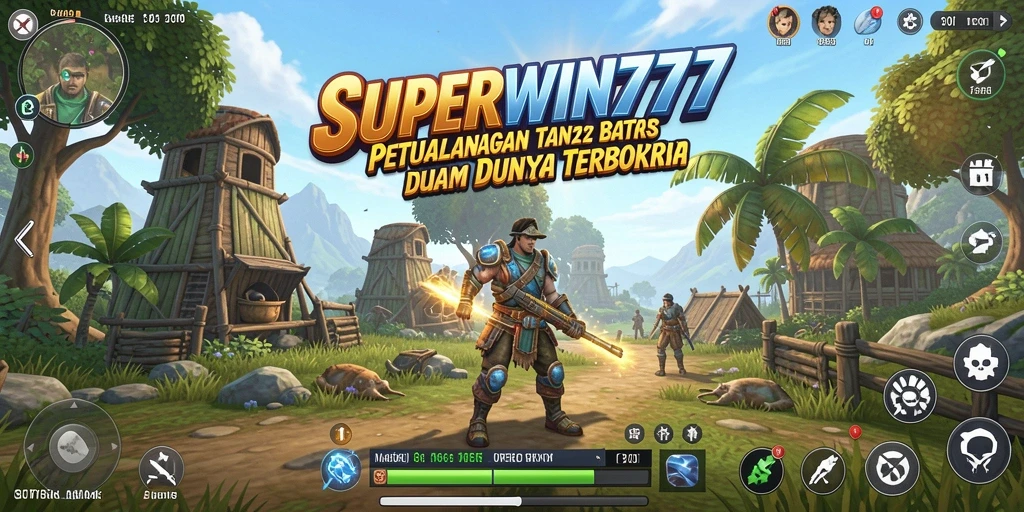 Tampilan menarik dari gameplay Open World SUPERWIN777 yang penuh petualangan.