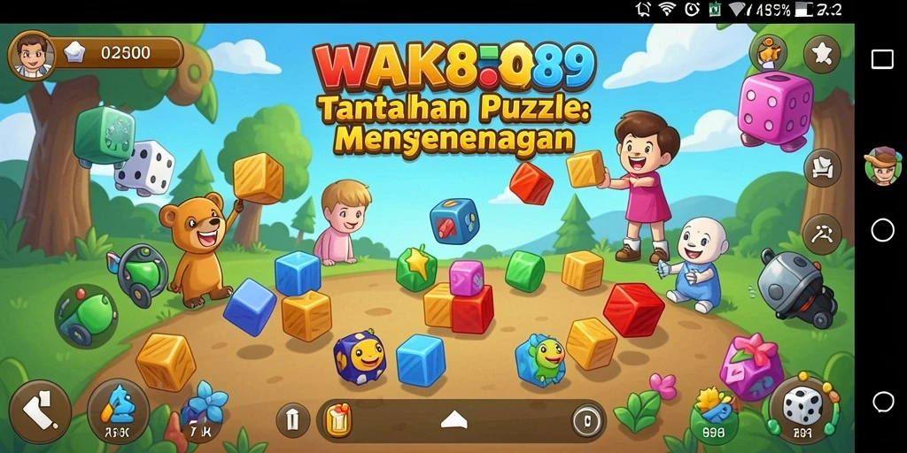 Tampilan menarik dan seru dari gameplay WAK89 yang menantang.